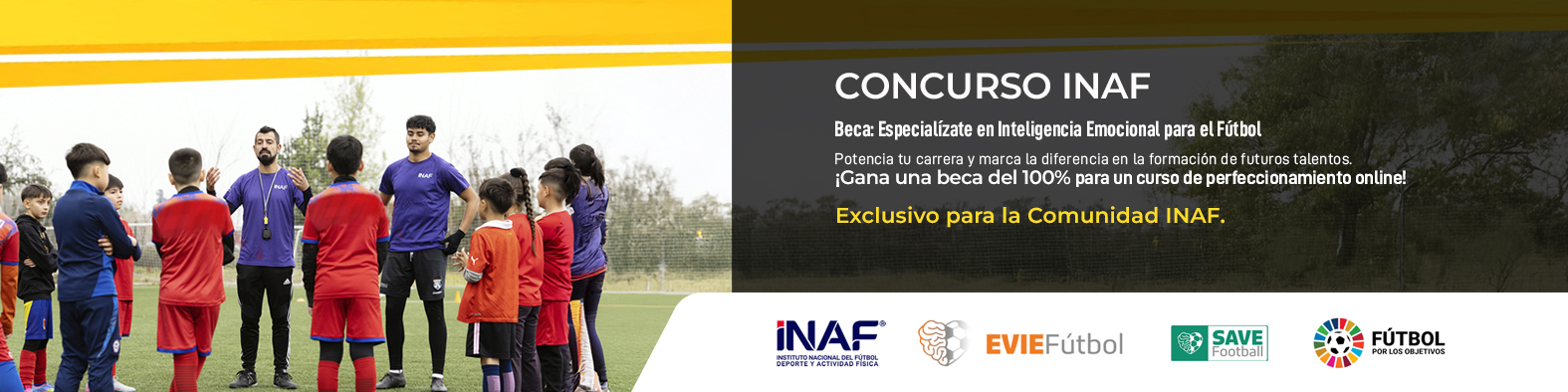 Concurso INAF – Beca Inteligencia Emocional para el Fútbol