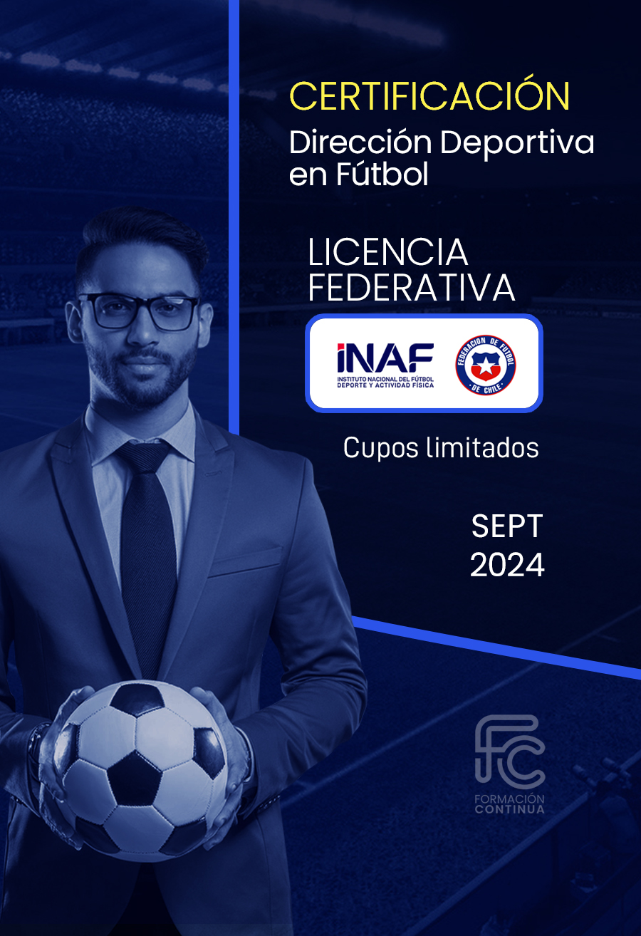  CERTIFICACIóN DIRECCIóN DEPORTIVA EN FúTBOL