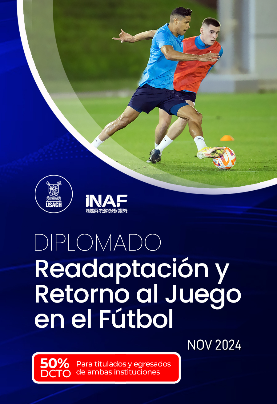 DIPLOMADO EN READAPTACIóN Y RETORNO AL JUEGO EN EL FúTBOL