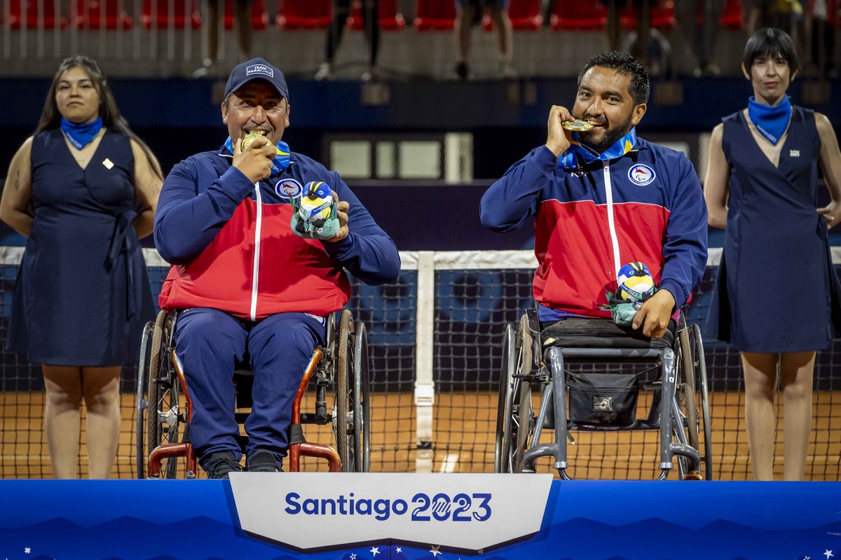 Diego Pérez (Tenis Adaptado): Protagonista en Santiago 2023