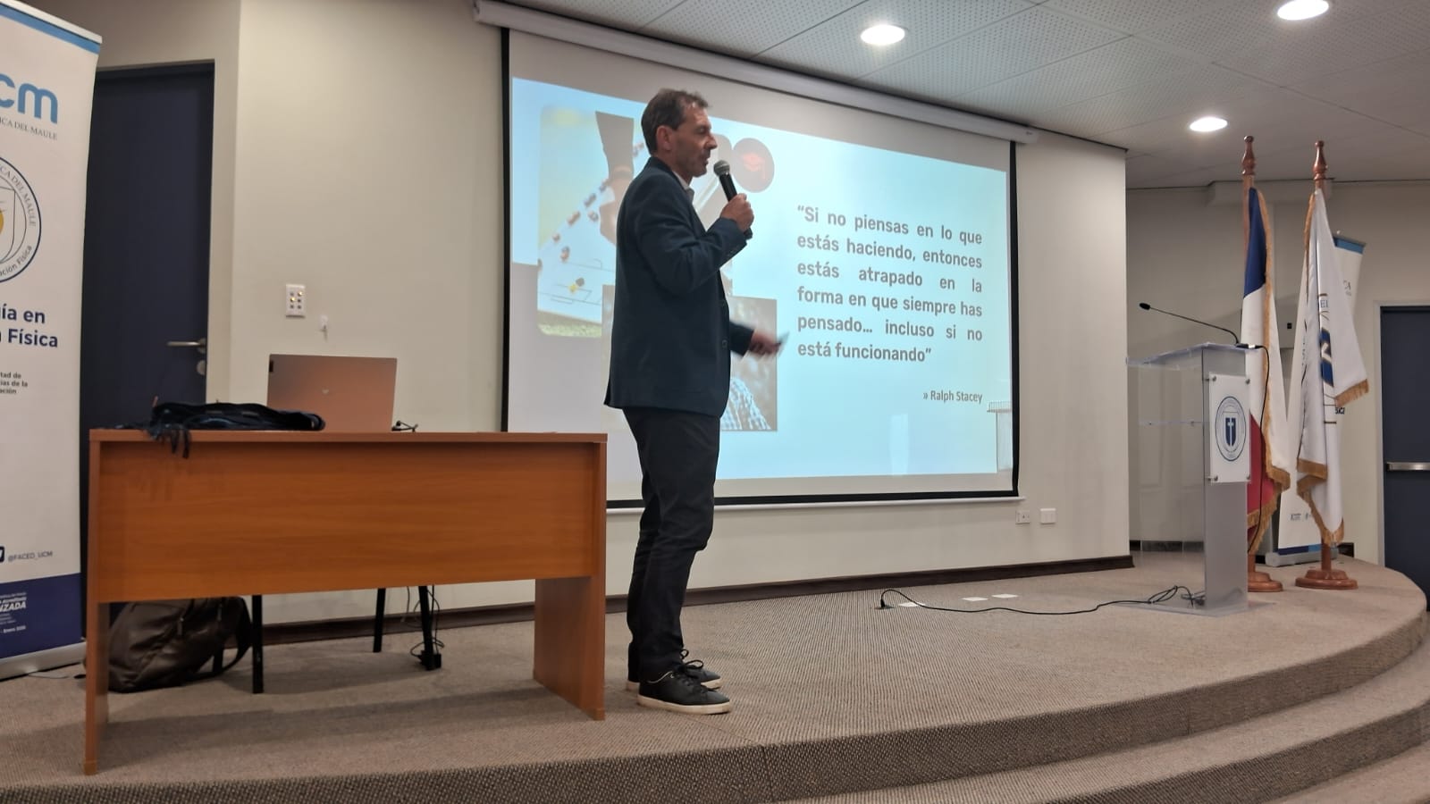 INAF presente en el 3er Seminario de Fútbol Base de la Universidad Católica del Maule