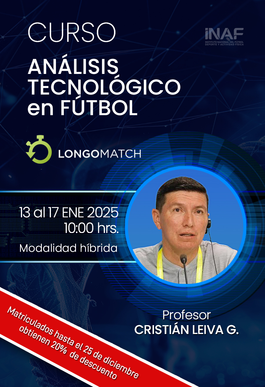 CURSO ANALISIS TECNOLóGICO EN FúTBOL 