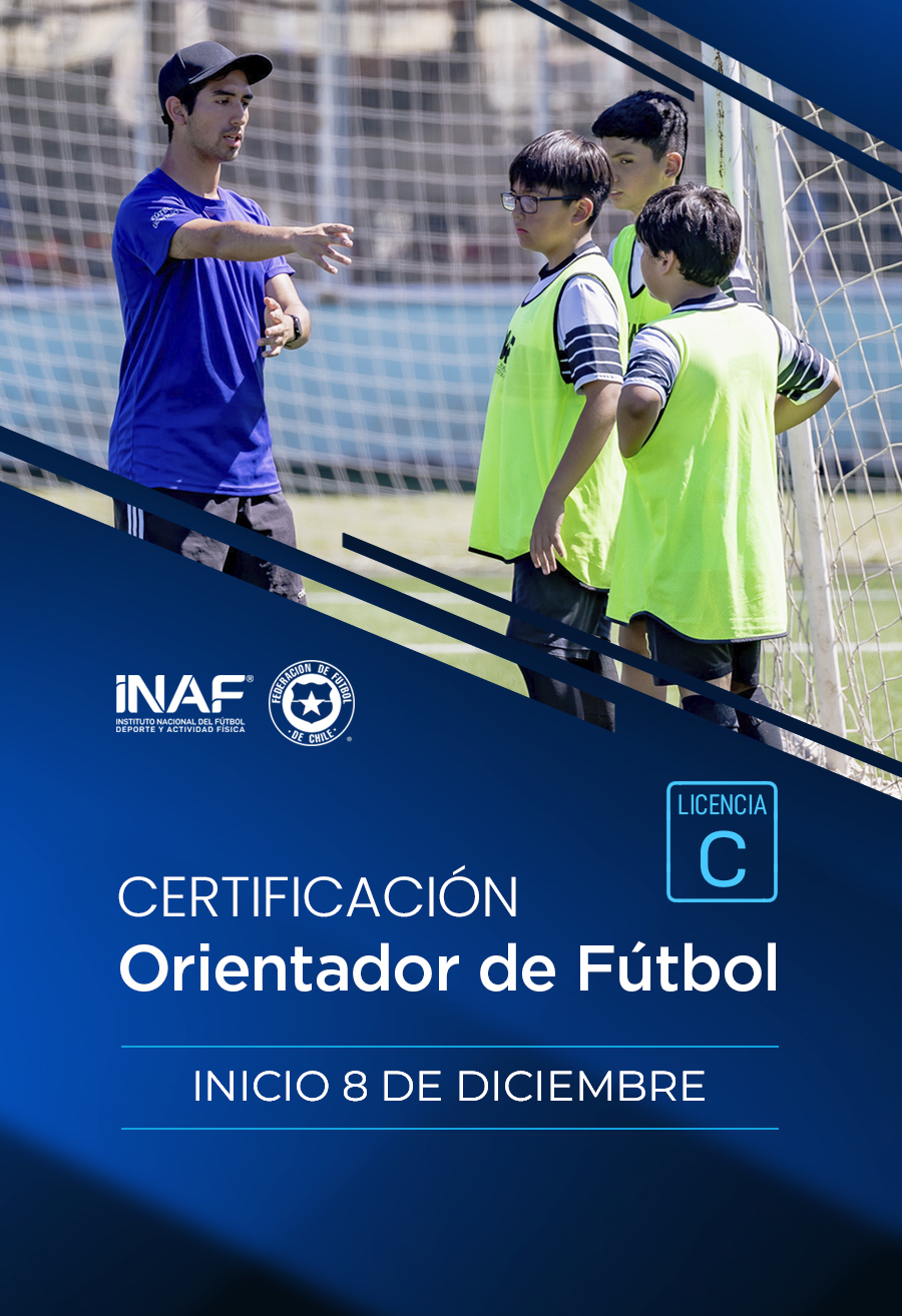 CERTIFICACIóN ORIENTADOR DE FúTBOL LICENCIA C 