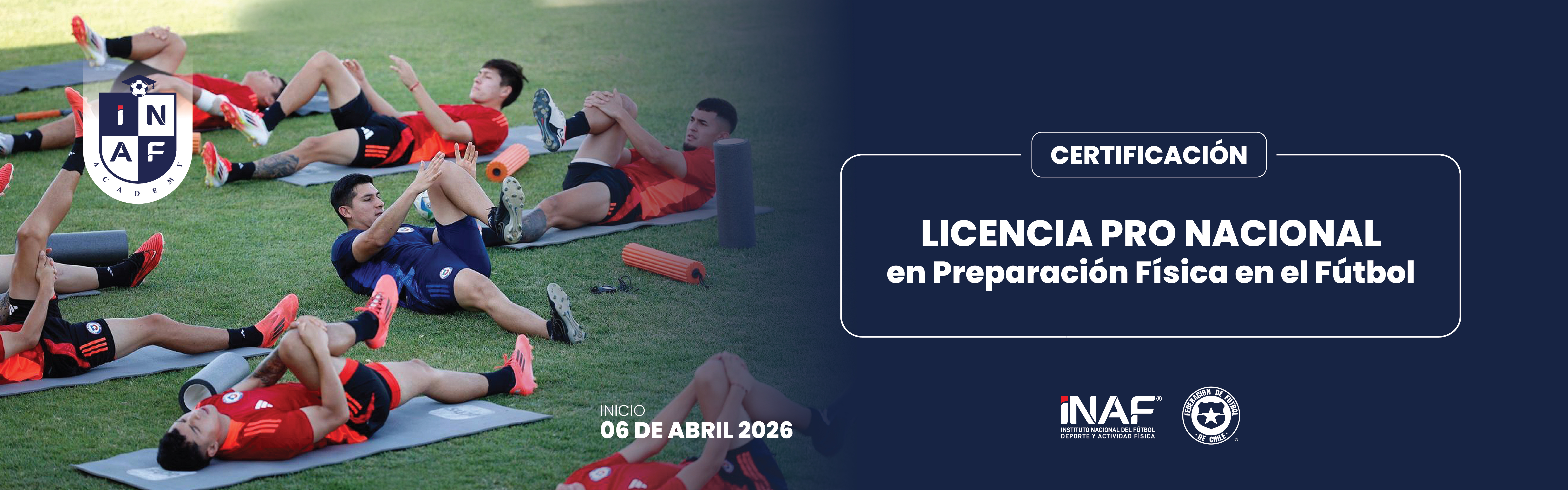 LICENCIA PRO NACIONAL PREPARACIÓN FÍSICA EN EL FÚTBOL 