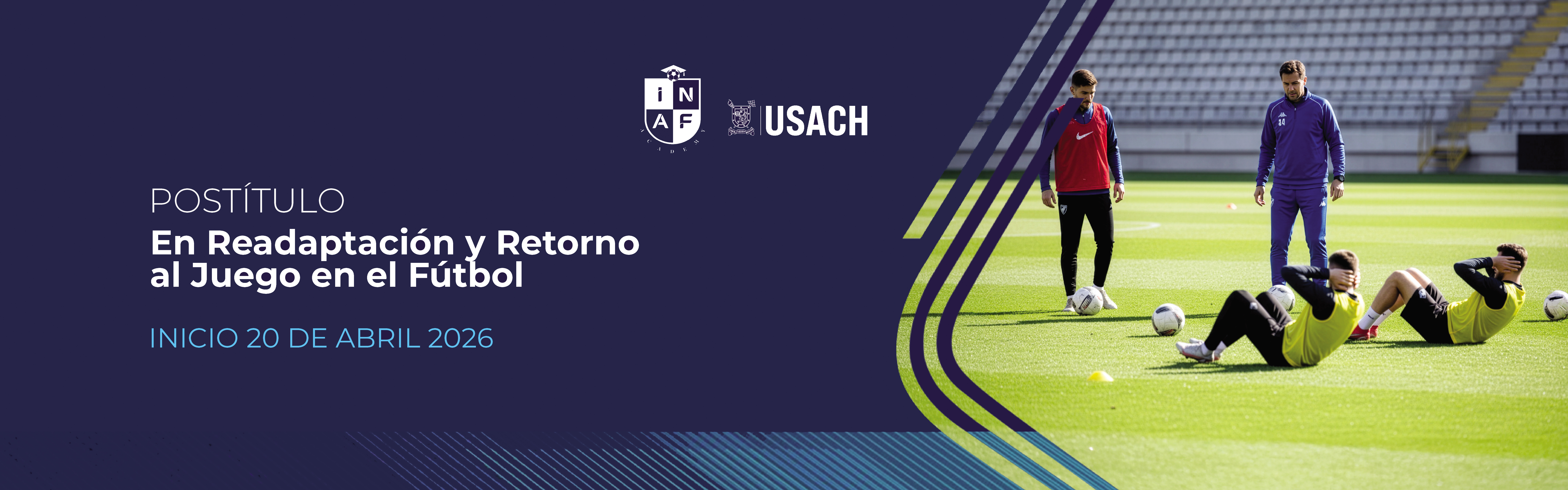 POSTÍTULO EN READAPTACIóN Y RETORNO AL JUEGO EN EL FúTBOL