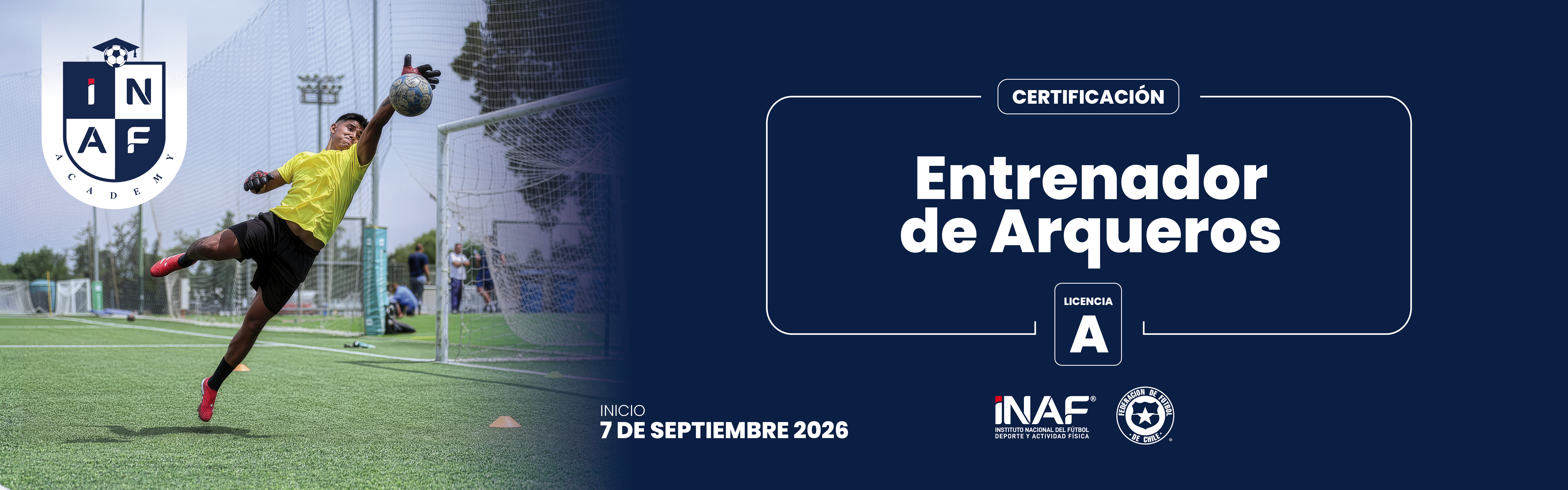 ENTRENADOR DE ARQUEROS PARA EL ALTO RENDIMIENTO, LICENCIA  A