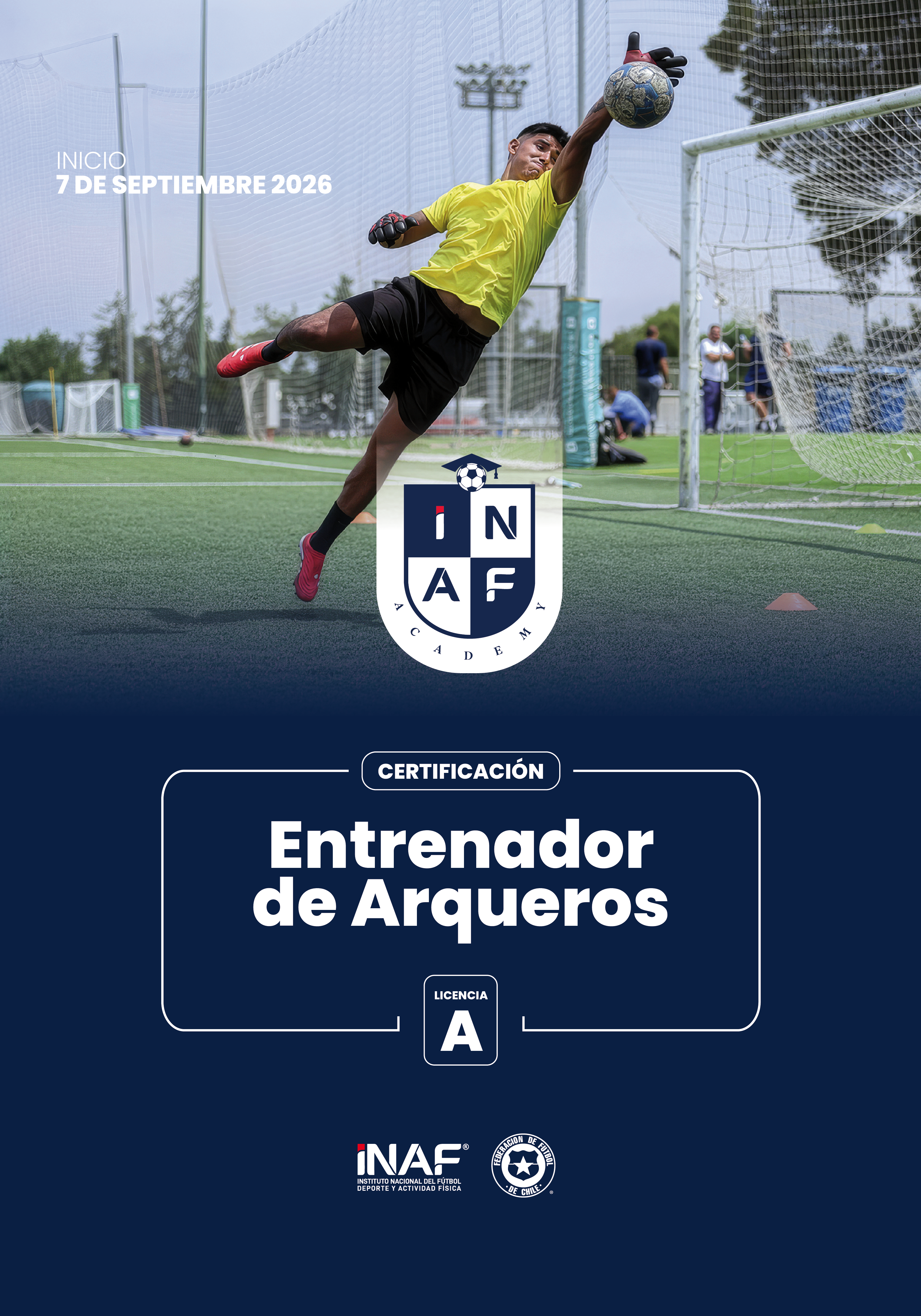 ENTRENADOR DE ARQUEROS PARA EL ALTO RENDIMIENTO, LICENCIA  A