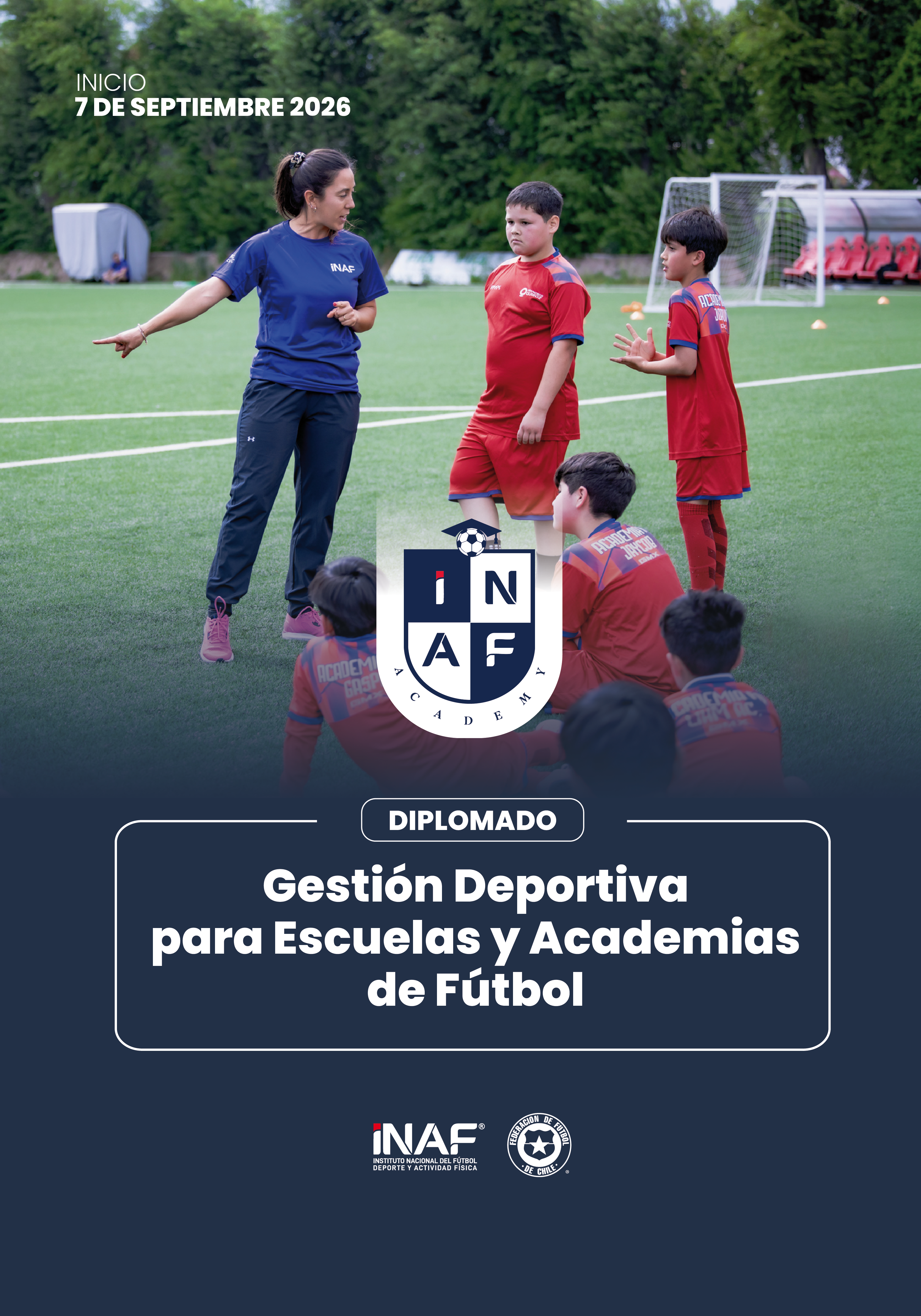 DIPLOMADO EN GESTIÓN DEPORTIVA PARA ESCUELAS Y ACADEMIAS DE FÚTBOL 