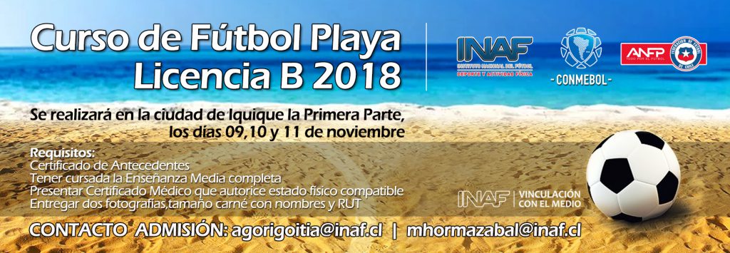 Entrenamiento de fútbol en la playa - Curso de Entrenador de Fútbol